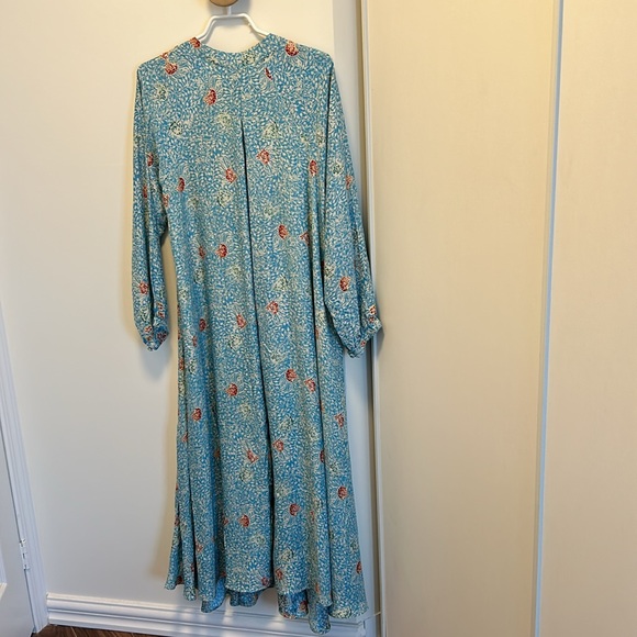 Natalie Martin Silk Fiore Maxi Dress - Picture 7 of 9